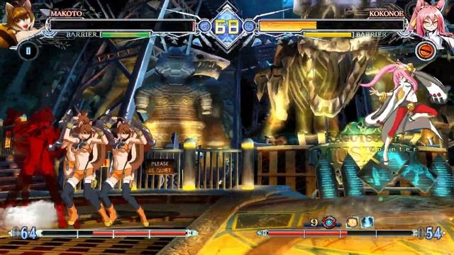 BBCF CPU Battles: Roid Rage Makoto Vs Science Maniac Kokonoe смотреть онлайн