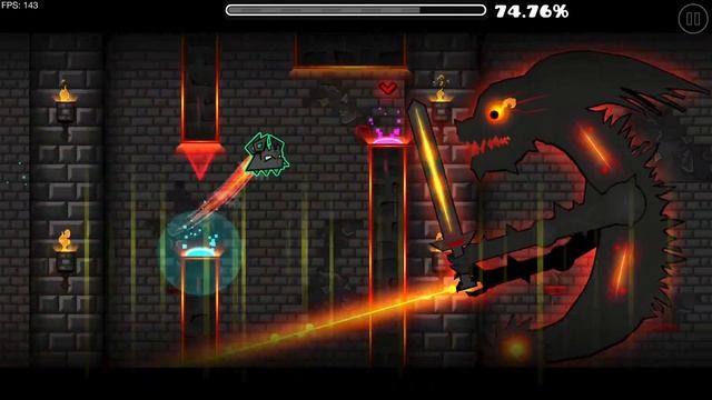 Darkness Keeper 100% (Hard Demon) by AbstractDark | Geometry Dash 2.2 смотреть онлайн