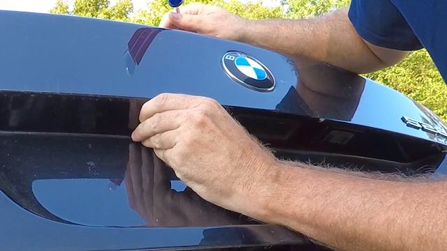 How To Remove And Replace BMW E60 License Plate Lights 528i 530i 545i 550i