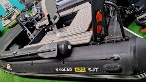 Лодка SOLAR 470 Super Jet Tunnel (EXPEDITION) Black Солар