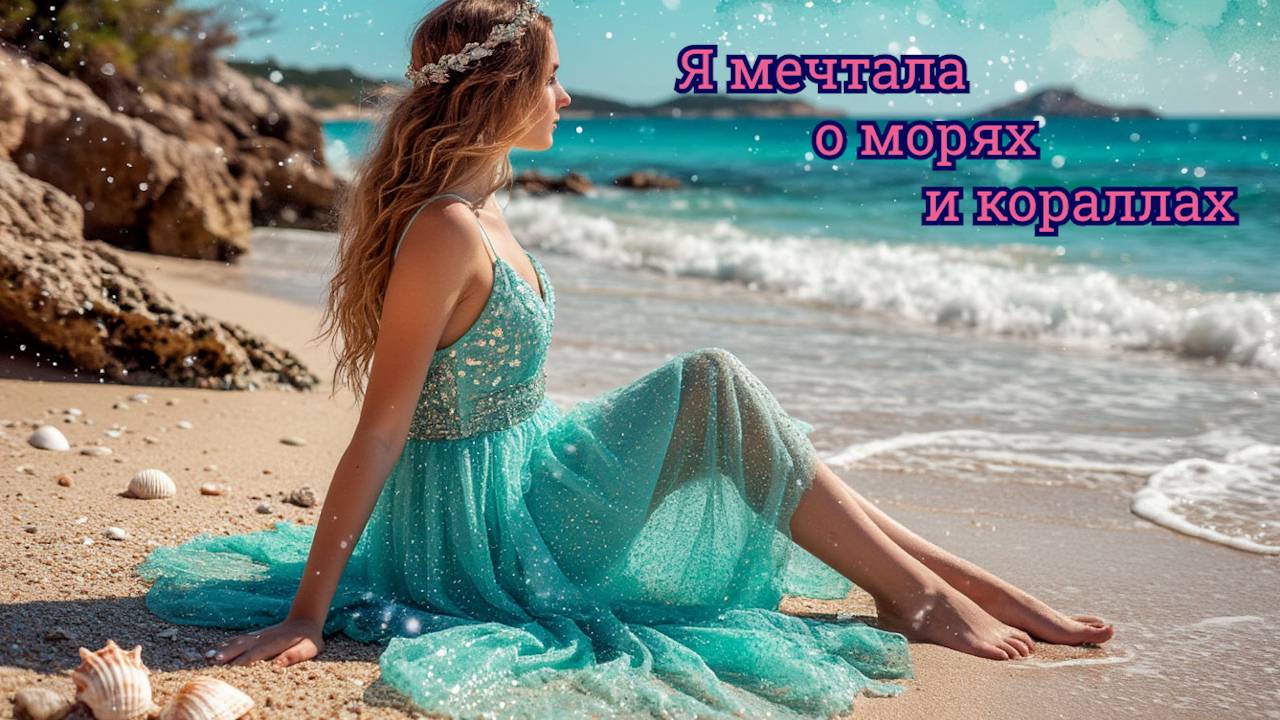 Красивая песня "Я мечтала о морях и кораллах" (кавер-версия) смотреть онлайн