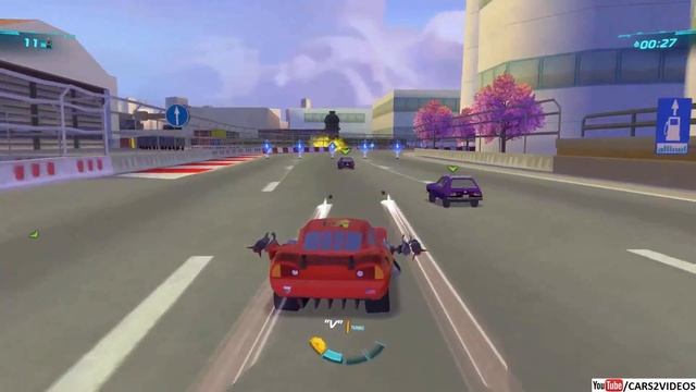 Cars 2 Gameplay video Full Races Pc Movie game Disney clip7 смотреть онлайн
