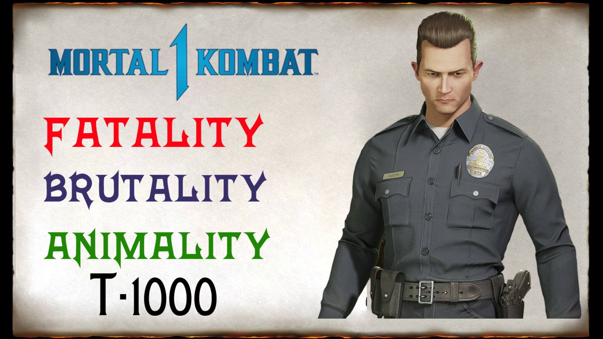 Mortal Kombat 1 T-1000 (Фаталити, анималити, бруталити, скины, геймплей)
