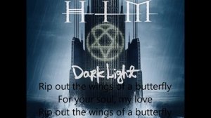 HIM - Wings of a Butterfly Lyrics