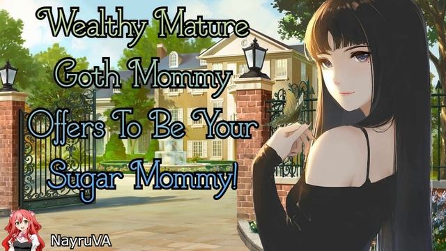 Wealthy Mature Goth Mommy Offers To Be Your Sugar Mommy (Goth Sugar Mommy X Male Listener)