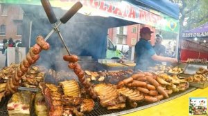 Популярная УЛИЧНАЯ Еда в Разных Странах: Америки, БРАЗИЛИИ, Италии..