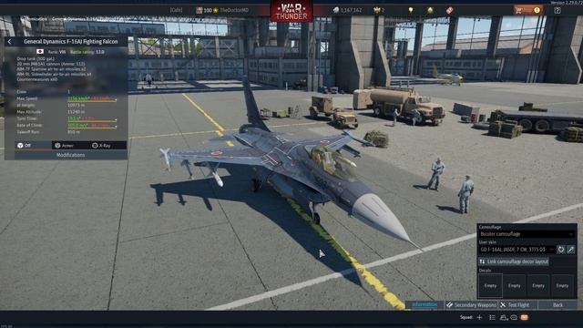 The Definitive Guide To The F-16 In War Thunder