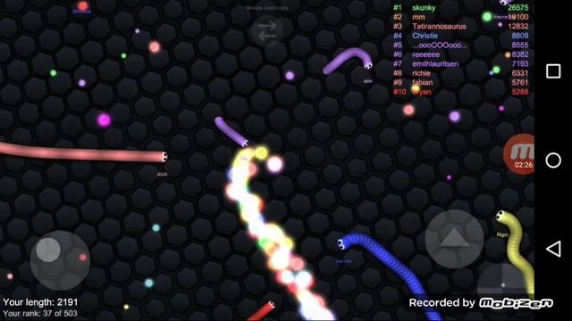 Slither.io #2 смотреть онлайн
