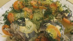 СЕЛЕДКА с ОВОЩАМИ В ДУХОВКЕ! САМАЯ СОЧНАЯ и ВКУСНАЯ! ПРЕКРАСНЫЙ УЖИН