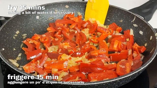 Uova Funghi E Peperoni, Un Pasto Da Campioni! Ricetta Facile E Deliziosa.