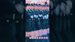 Женщины в форме: китаянки маршируют на парадах! Как вам такая выучка? #армия #китай #женщина #парад