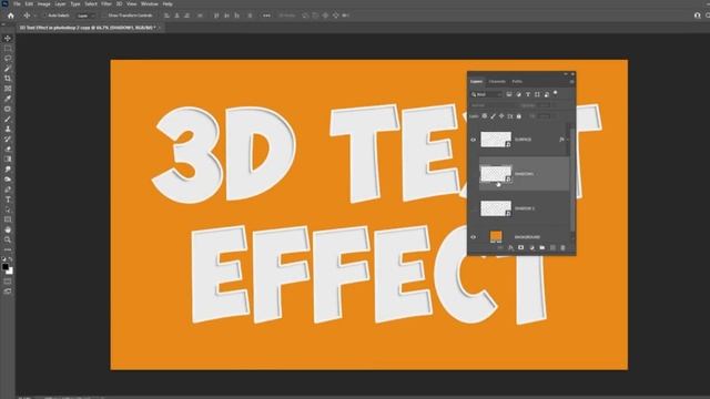 3д текст в фотошопе TheLongDark43