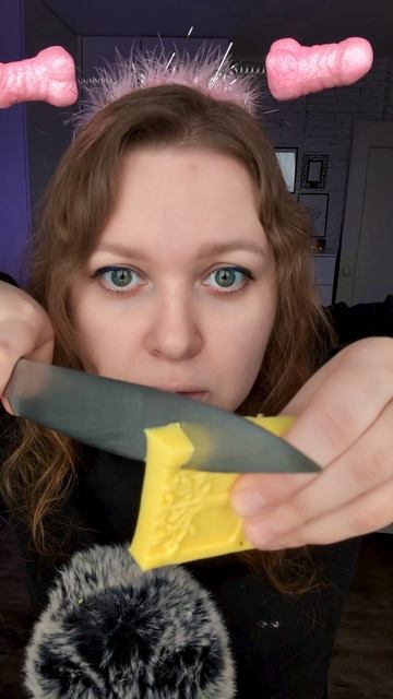 АСМР Нежно Режу Мыло 🔪🧼 ASMR Cutting soap #асмр #asmr смотреть онлайн