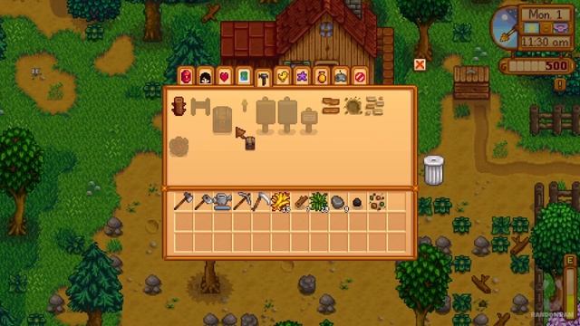 how to craft a chest and place it in stardew valley 1.6 смотреть онлайн