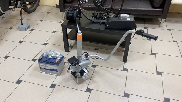 Электрический мувер для прицепа, кемпера, автодома -Eco Transporter. Подкатное(опорное) мотор колесо смотреть онлайн