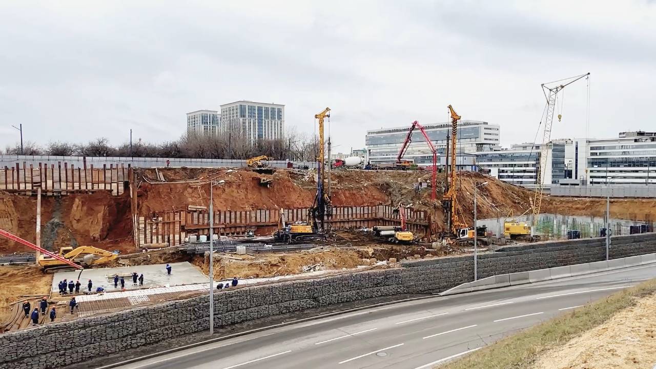 Строительство НЕИЗВЕСТНОГО небоскрёба в Москве смотреть онлайн