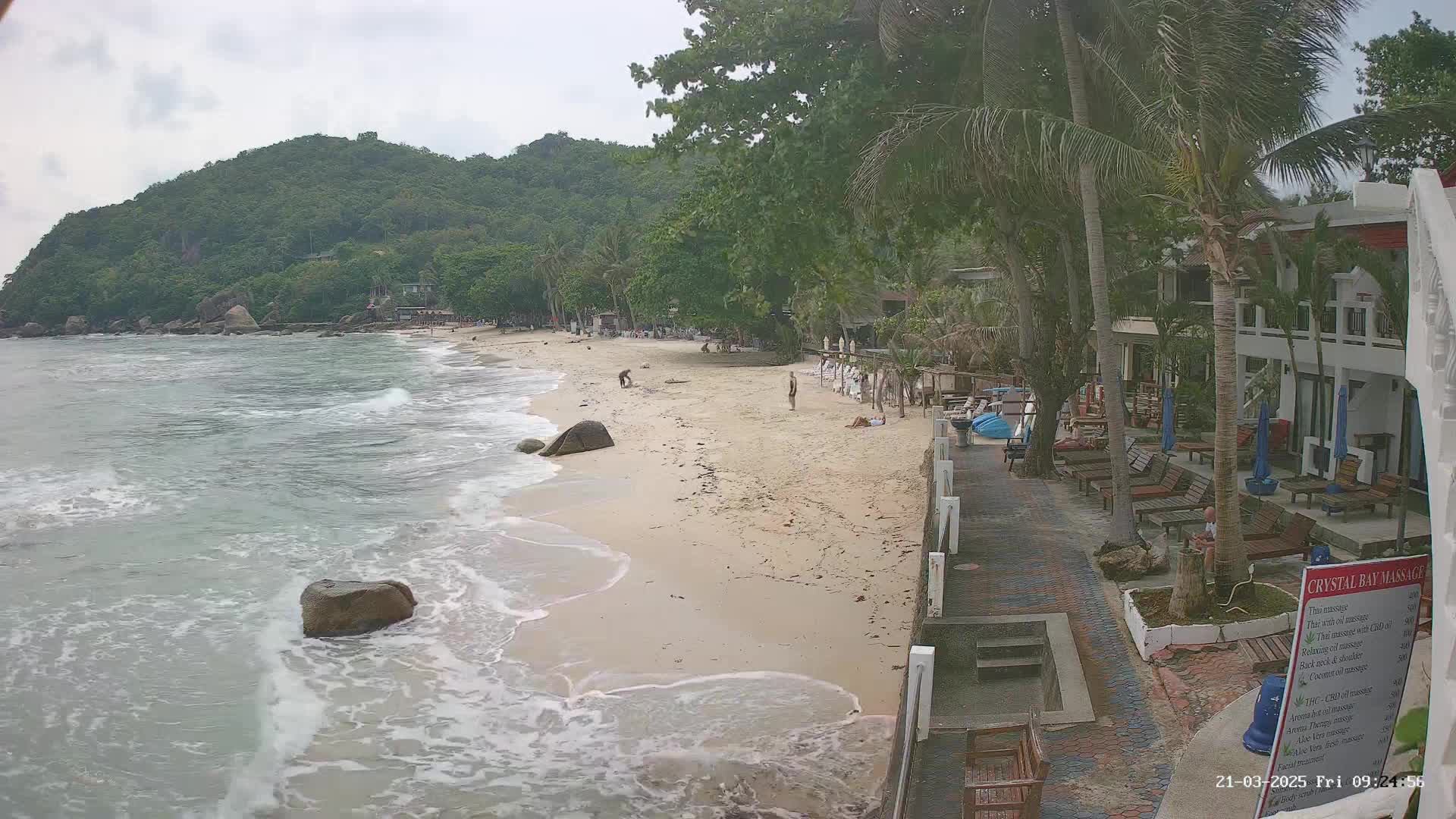 Прямая трансляция с райского острова Самуй. Пряж возле тихого океана (Тайланд) [1080p] [21.04.2025] смотреть онлайн