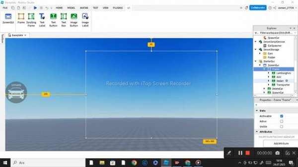 roblox studio da nasıl car spawn gui yapılır