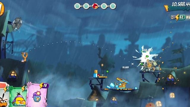 Angry Birds 2 Boss Level 2580 Achievement. Games AngryBirds2