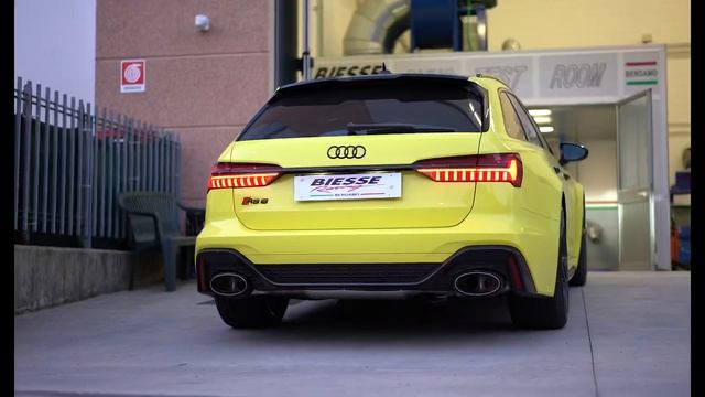 Audi RS6 C8 600hp Akrapovic Exhaust!
