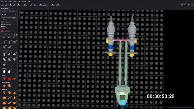 Lego 75380 Mos Espa Podrace Diorama Speed Build Studio Bricklink LDD by PLegoBB смотреть онлайн