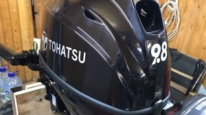 Tohatsu mfs 9.8 + Ривьера 3400 СК компакт