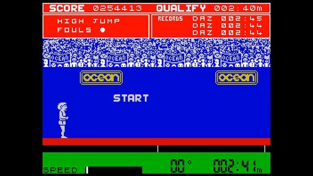 DALEY THOMPSON'S DECATHLON [ZX Spectrum]