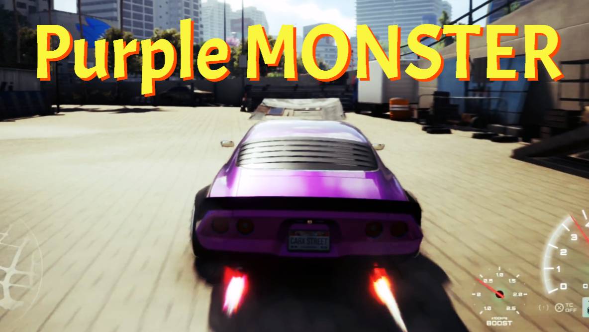 Пурпурный монстр. Комментирую покатушку.