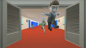 Отличник и Училка. Смачный пендель. Игра  excellent student and teacher на TV Мяу