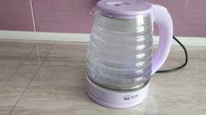 Тест закипания воды электрочайника HOME ELEMENT HE-KT2307