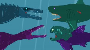 Битвы Динозавров и Морских Монстров | Анимация