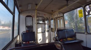 Троллейбус ЗиУ-682В-012-4104. Покатушки по Барнаулу.