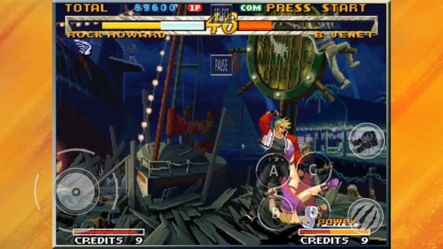 GAROU: MARK OF THE WOLVES Android Gameplay with speecial buttons [Rock Howards] Ep.1 смотреть онлайн