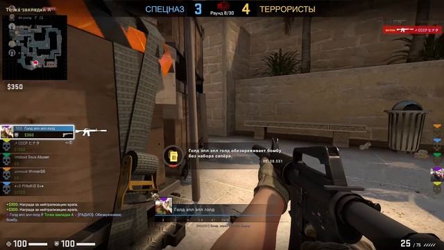 Толстый кабанчик играет в CS:GO смотреть онлайн