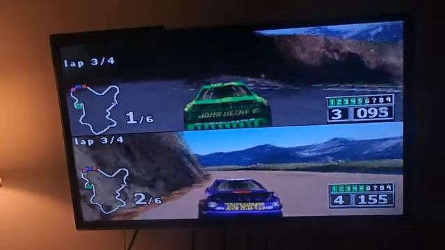 Wario Bros Play Games: NASCAR Rumble (PS1) #1 смотреть онлайн