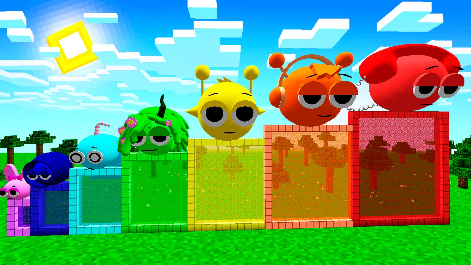 ВЫЖИВАНИЕ ВНУТРИ НОВЫХ ПОРТАЛОВ СПРУНКИ В МАЙНКРАФТ! ХОРРОР СПРАНКИ SPRUNKI INCREDIBOX MINECRAFT смотреть онлайн