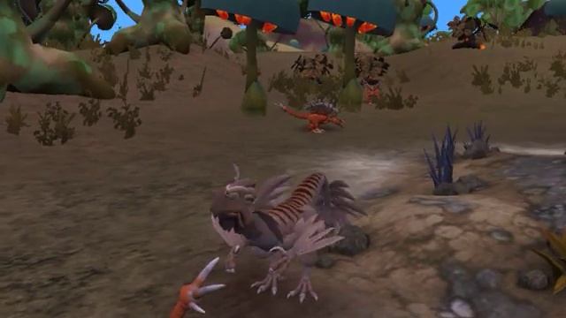 Spore Rogue Allosaur rampage part 2 of 4 смотреть онлайн