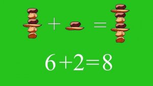 🎓 Математика с кисой Алисой. Урок 7.  Сложение и вычитание в пределах 8-и. (0+)