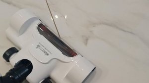 Пример работы вертикального пылесоса Deerma DX700 pro Combo ч2