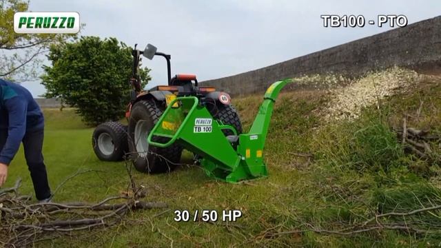Измельчитель веток Peruzzo TB 100 PTO смотреть онлайн