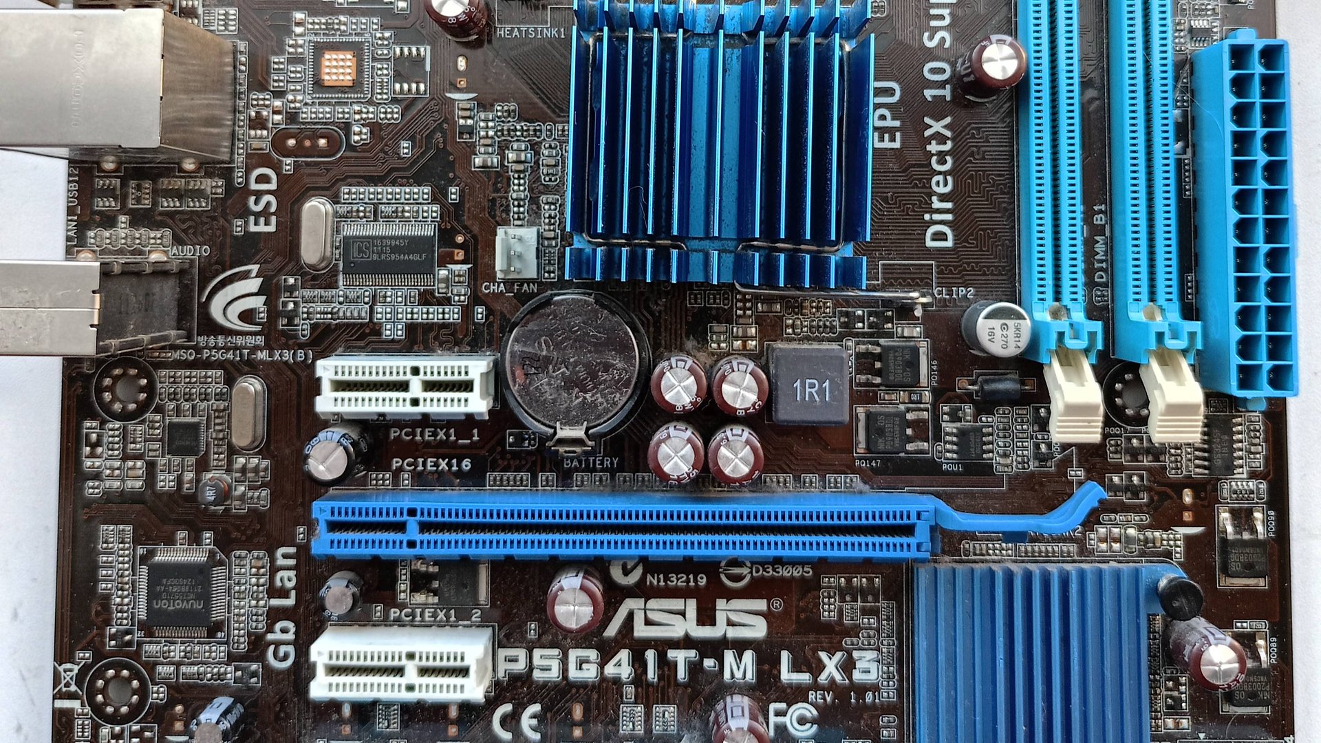 Asus P5G41T-M LX3 проверка