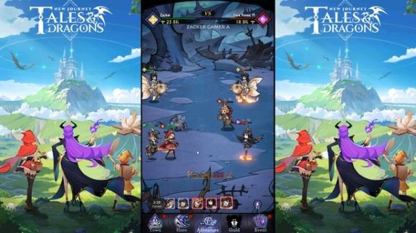 Tales & Dragons New Journey Gameplay - Idle RPG Game Android iOS
