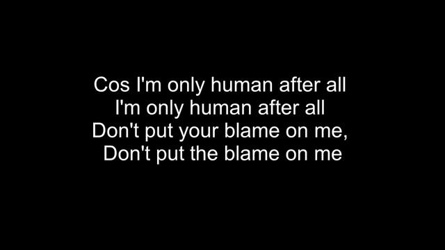 Rag'n'Bone Man Human Lyrics