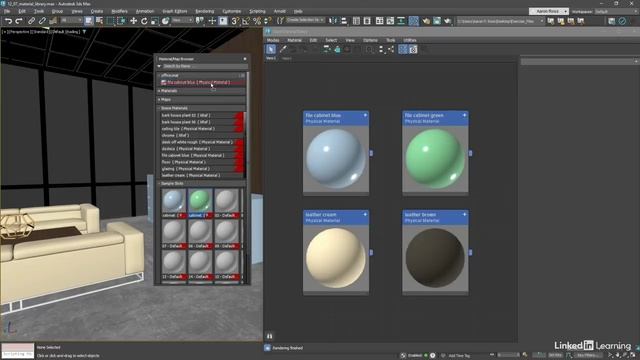 86 - Сохранение библиотеки материалов в 3ds Max 2025 смотреть онлайн