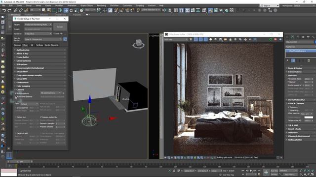 V-Ray Next for 3ds Max Courseware – 1.1 Adaptive Dome Light, Auto Exposure and WB смотреть онлайн