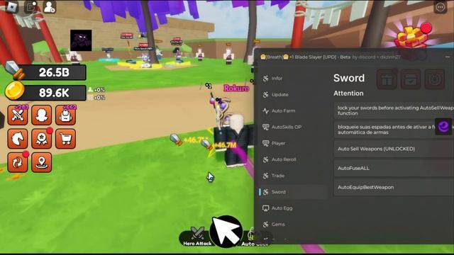 [OP] +1 Blade Slayer Script Hack - Free GamePasses - Auto Mobs / Dungeon & More [Pastebin] смотреть онлайн
