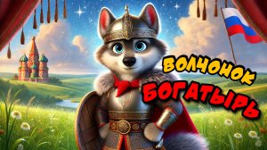 Богатырь! Волчонок наш. Детская песенка. Ла-ла-Вой.🐺