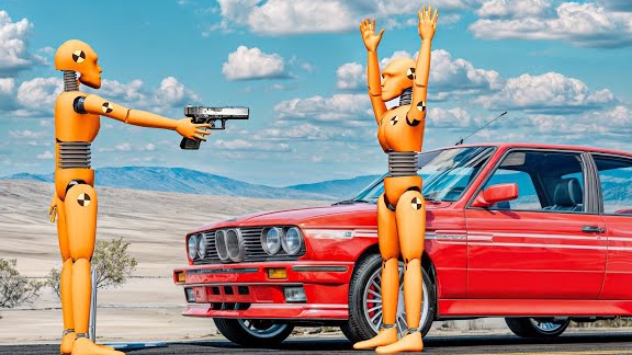 Мгновенная карма на дорогах + трах-бабах!!!!!! Beam NG Drive смотреть онлайн