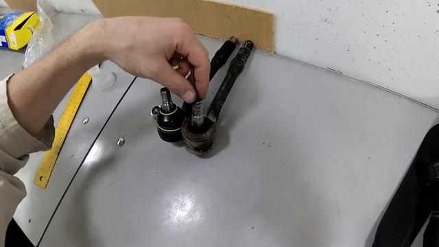 Замена рулевого наконечника не снимая колеса на BMW X5 E53