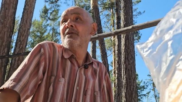 ОТШЕЛЬНИК ЮРИЙ/ЗНАКОМСТВО#жизньвтайге #тайга #отшельник #бытьдобру #смотри #shots